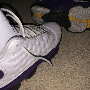 Jordan 13 retro lakers